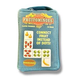 Bananagrams Fruitominoes Game Set